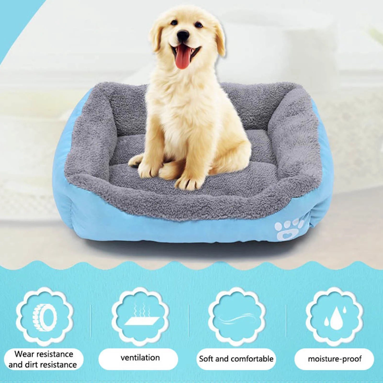 Dog Beds Small Sized Dog Pet Winter Warm Pet Bed Pet Supplies and Dog Sleeping Bed