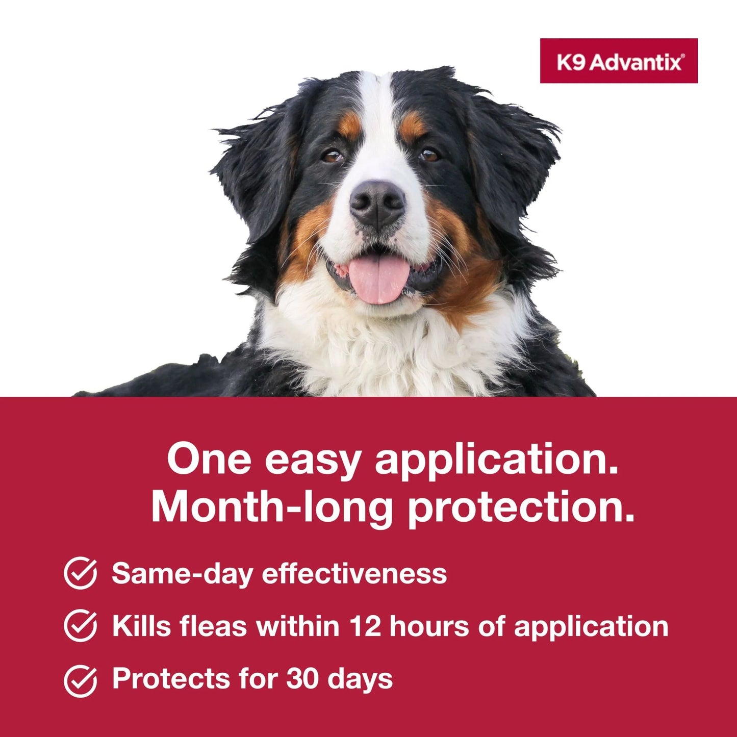 K9 Advantix Flea, Tick & Mosquito Prevention for Extra Large Dogs over 55 Lbs., 2-Monthly Treatments
