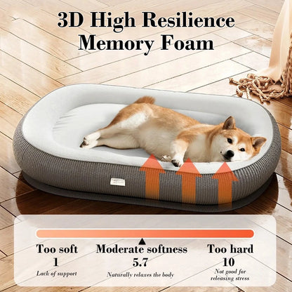 Dog Beds for Small Dogs,Washable Dog Bed,Dog Kennel Full and Winter Thickened Runways Open Dog Sleeping Small and Medium Sized Dogs Large Dogs Dog Bed Pet Pads