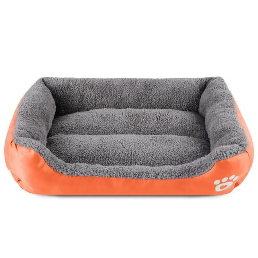 Extra Large Washable Dog Bed Deluxe Fluffy Plush Dog Crate Pad，Dog Beds Made for Large, Medium, Small Dogs and Cats, Anti-Slip Dog Crate Bed for Sleeping and anti Anxiety